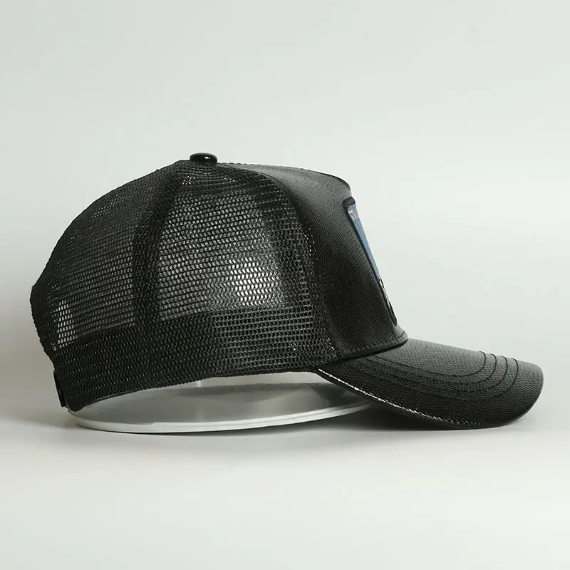 Sports Caps Gorras de Beisbol Men Bomull Design din egen broderi Custom Horse Logo Trucker Caps Hat