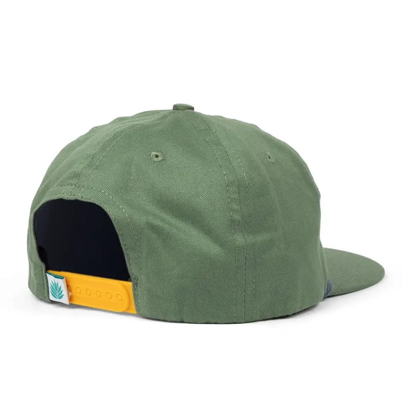 Broderade anpassade mäns sportmössa, ODM 5 -panel ostrukturerade lastbilshattar platta randen med rep