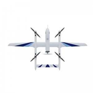 JH-46 Långt räckvidd VTOL Fixed Wing Drone Frame UAV-flygplan