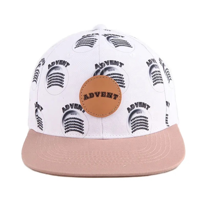 Anpassad mode liten storlek barn baby hatt söt småbarn snapback cap spädbarn snapback hatt