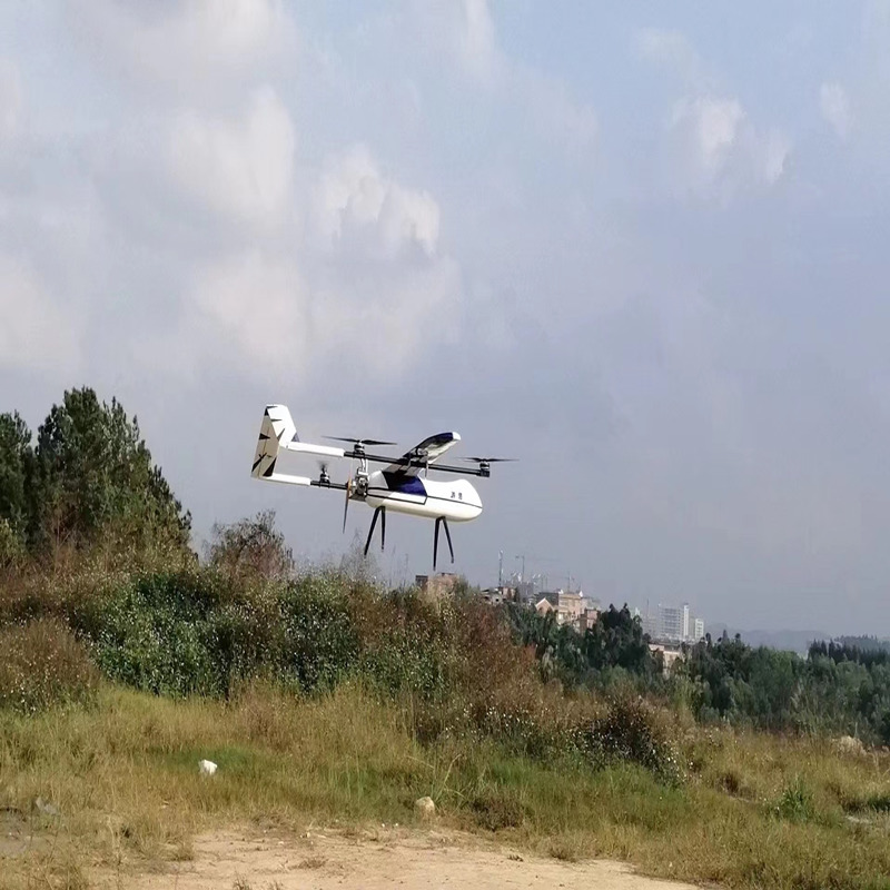 JH-30 Långt räckvidd VTOL Fixed Wing Drone Frame UAV-flygplan
