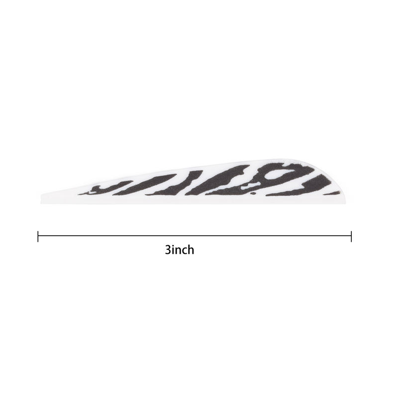 Elongarrow 3inches gummivan för DIY -pilar