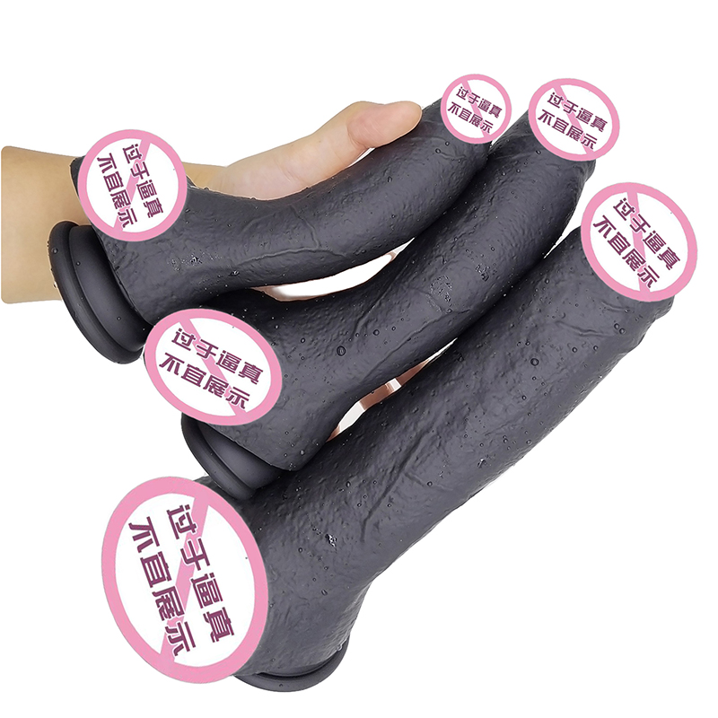 JC898 POLESITAL POPULÄR SIMULATION COCK PENIS DIDOL SEX TOY SUKER KVINNER STORA REALISTISKA DILDOS FÖR KVINNA MÄN