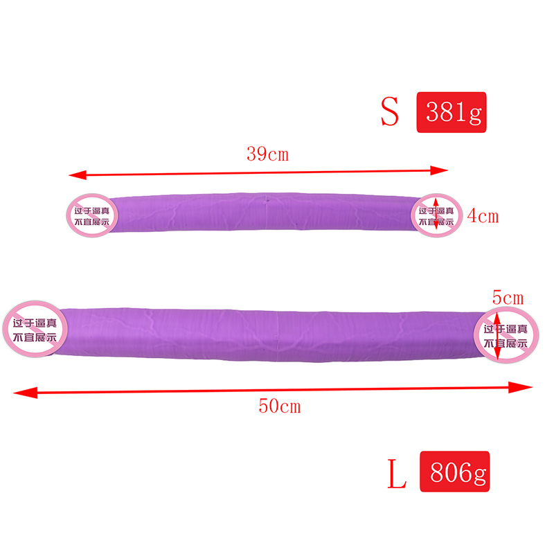 832 Lesbisk dubbelhuvud Vuxna sexleksaker Dubbel Dildo Penetration Huvud Dubbel sida slutade dildo för par kvinnor gay