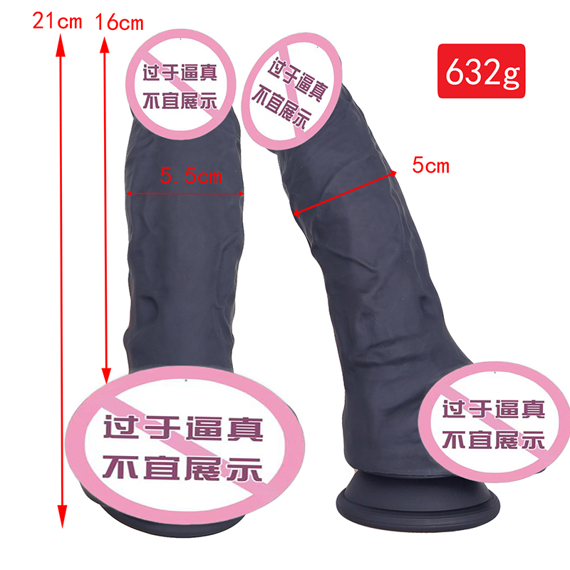 818 Sexig vuxen butik grossistpris Big size Sex Dildo Novel Toys Soft Silicone THROSTING Dildos för kvinnor i kvinnlig masturbator