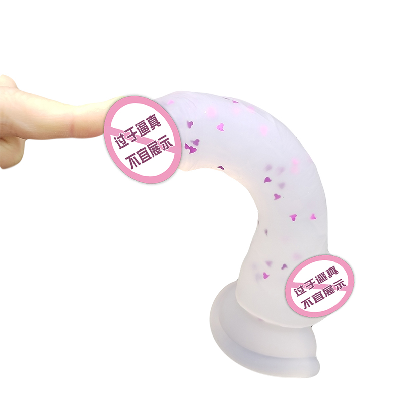 846/847 grossist populära simulering kuk penis didol sex leksak sucker kvinnor enorma realistiska kristall dildos för kvinnor män