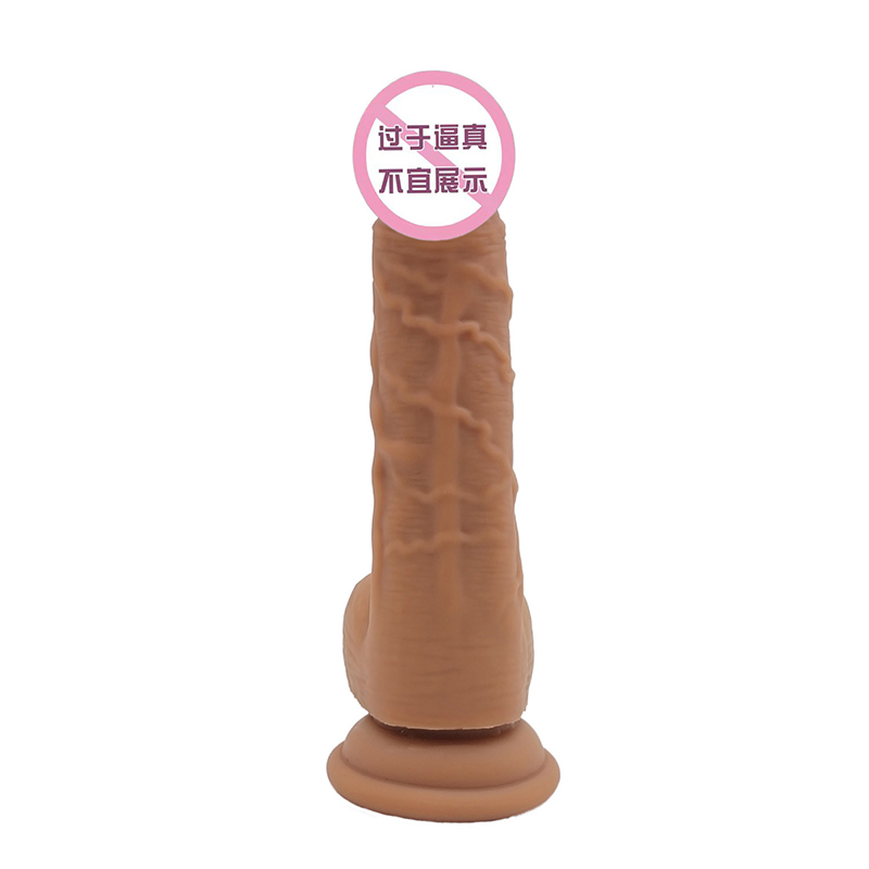 825 Sexig vuxen butik grossistpris Big size Sex Dildo Novel Toys Soft Silicone THROSTING Dildos för kvinnor i kvinnlig masturbator