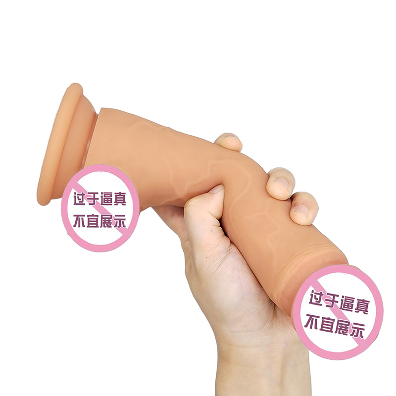 816/817 Sexig vuxen butik grossistpris Big size Sex Dildo Novel Toys Soft Silicone THROSTING Dildos för kvinnor i kvinnlig onanator