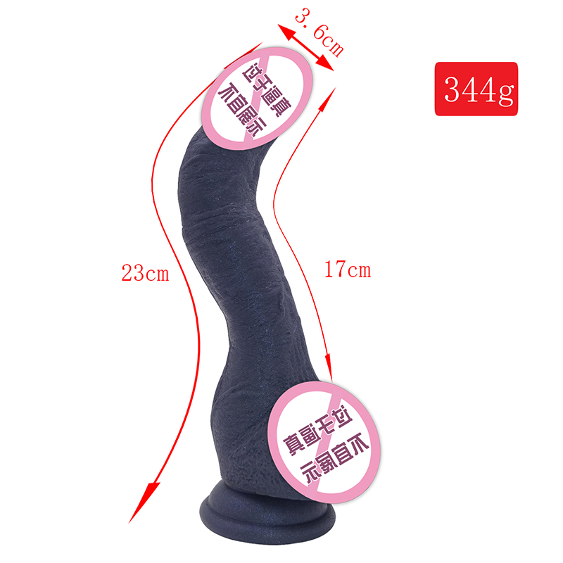 879 Vuxen Sex Toy Monster Expansion Anus in i Vagina Silicone Female Masturbation Simulation Dildo
