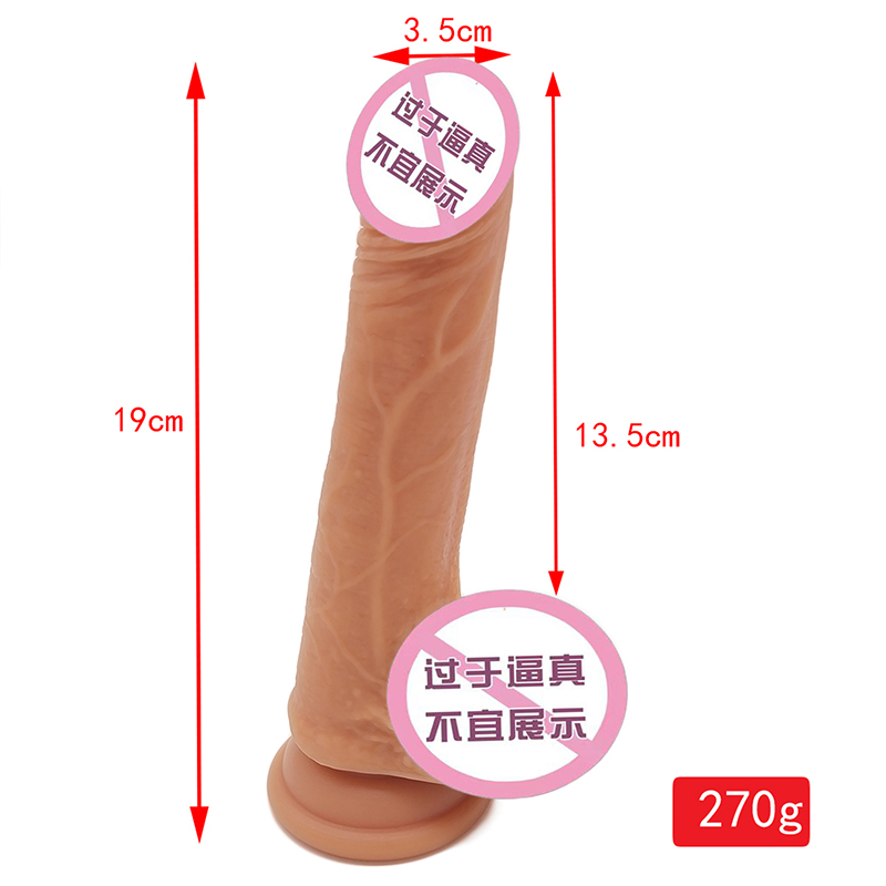 813 Sexig vuxen butik grossistpris Big size Sex Dildo Novel Toys Soft Silicone THROSTING DILDOS FÖR KVINNOR I KVINNA Masturbator