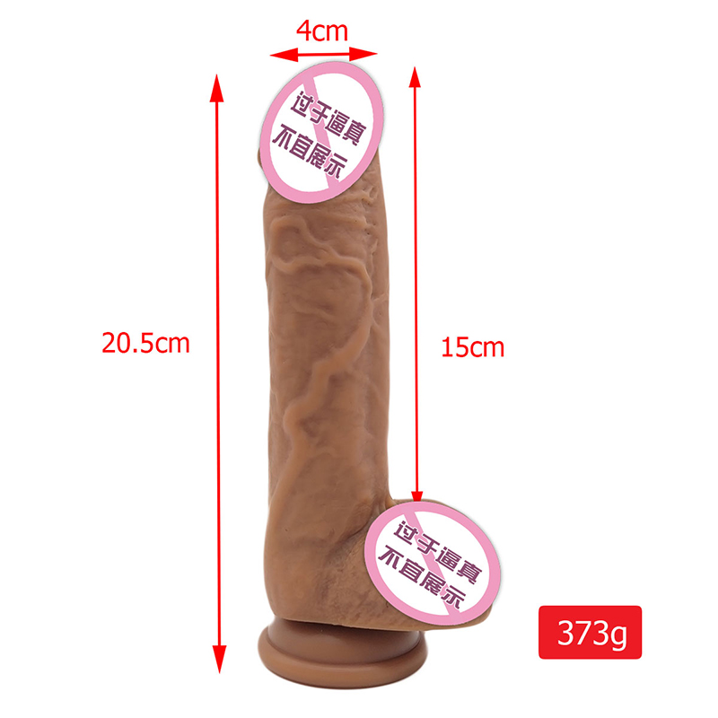 894 Super Suction Cup Kvinnlig onani Dildos kiseldildos realistiska mjuka enorma sexleksaker kött penis realistiska stora dildos för kvinnor