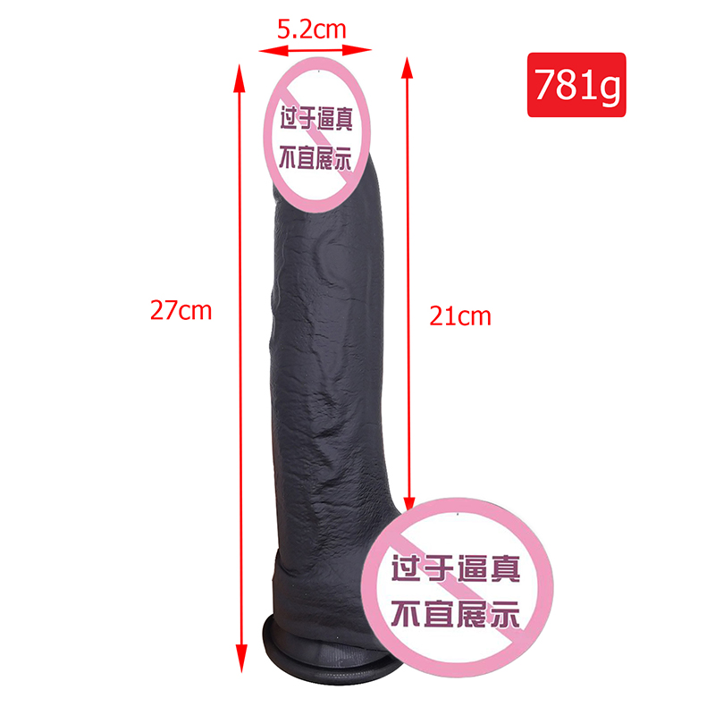 866 Realistiska dildo-silikondildo med sugskopp G-plats stimulering Dildos Analsexleksaker för kvinnor och par