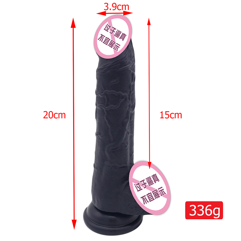 865 Realistiska dildo-silikondildo med sugskopp G-spotstimulering Dildos Analsexleksaker för kvinnor och par