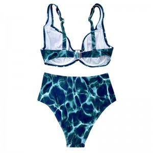 Gradient rygglös baddräkter