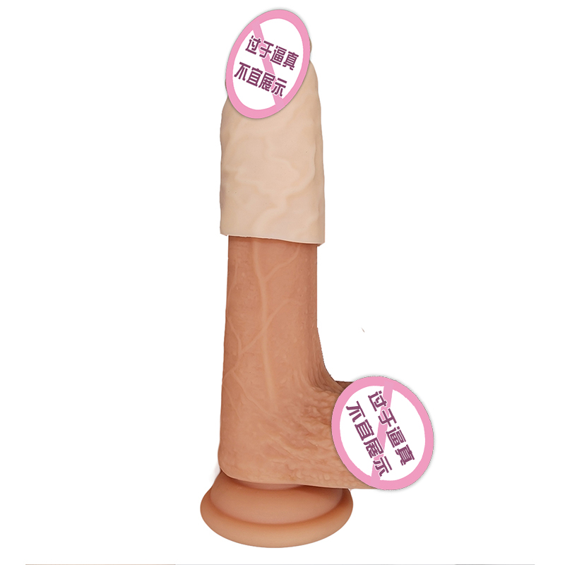841 Realistisk penishylsa penisskyddsförlängare kondomer för män återanvändbar flytande kisel dildo penis ärmförlängare för män