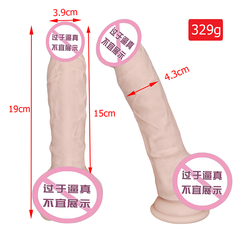 805 Penisförstoring Teleskopisk tryckande penishund Enorm anal dildo sexleksak Big Long Realistisk dildo för kvinnor
