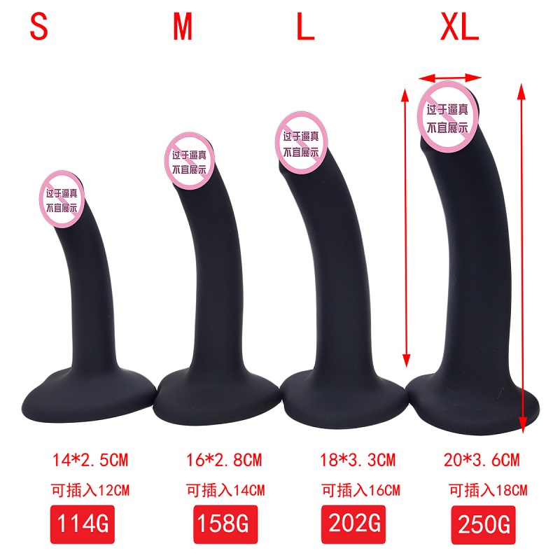 852 Realistiska dildo-silikondildo med sugskopp G-plats stimulering Dildos Analsexleksaker för kvinnor och par