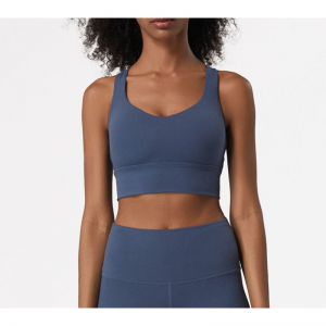 Plus storlek över vadderad sportbh