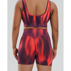 Snabbt torr gradient sömlös yogasats