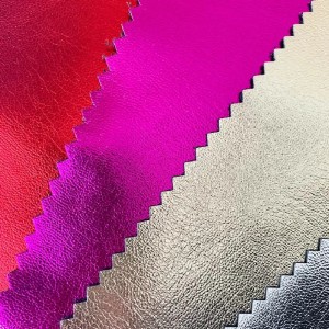 Metalliskt läder PU