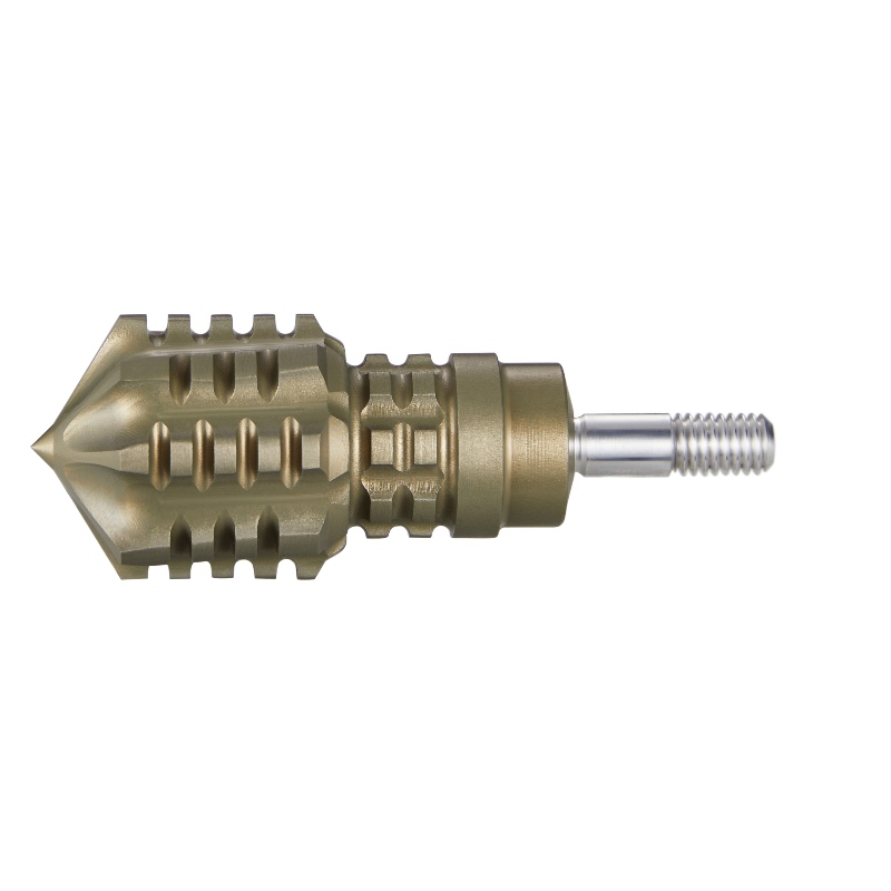 Koaxial 0,01 mm produkt med hård anodiserande 30um+teflon