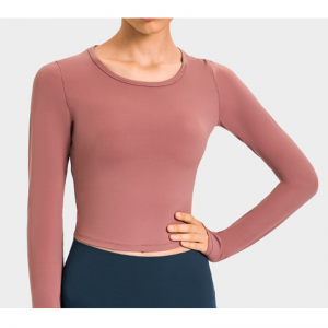 Beskuren fingerkotten onacke yoga skjorta