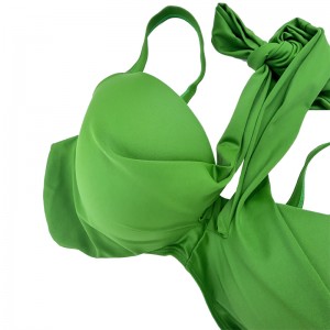 Plus -storlek blommigt tryck dragskräpbaddräkter