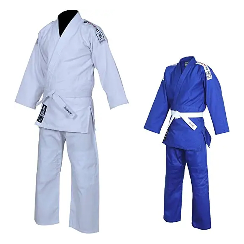 Kina leverantör grossistpremiumuniformer bjj kimono bjj gi jiu jitsu gi blå judo gi,