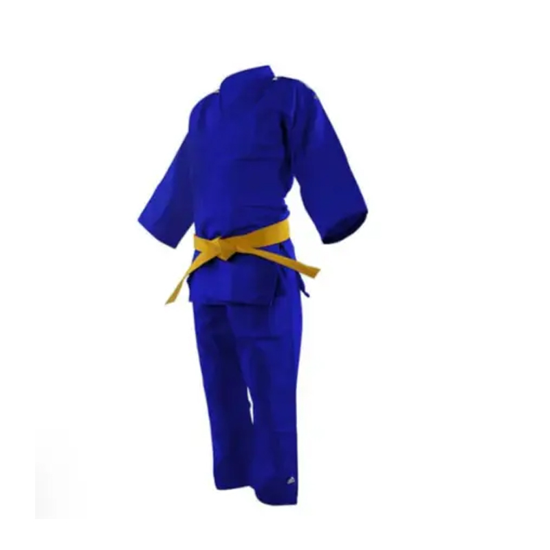 Snabb leveransen Dålig judo gi reklam BJJ gis jiu jitsu gi 100% bomulls andning tyg judo gi