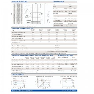 550 W-610 W Photovoltaic Solar Energy System Factory direkt försäljning från Kina