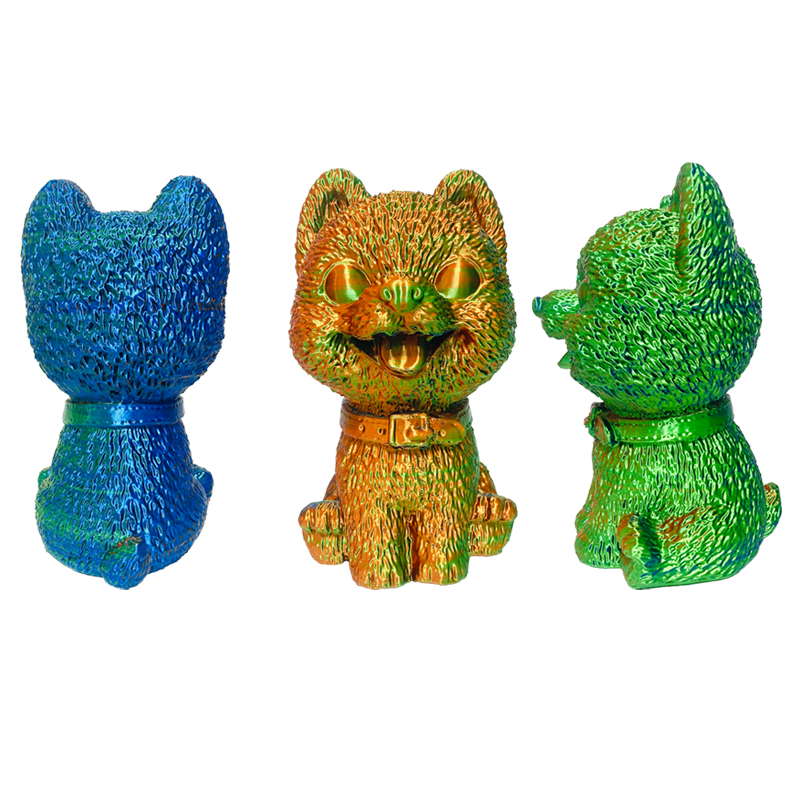PLA Filament Silk Triple Color Filament, 1,75mm 3D Filament, 3D Printer Filament