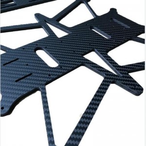 Anpassad kolfiber CNC -service CNC -skärning av bearbetning