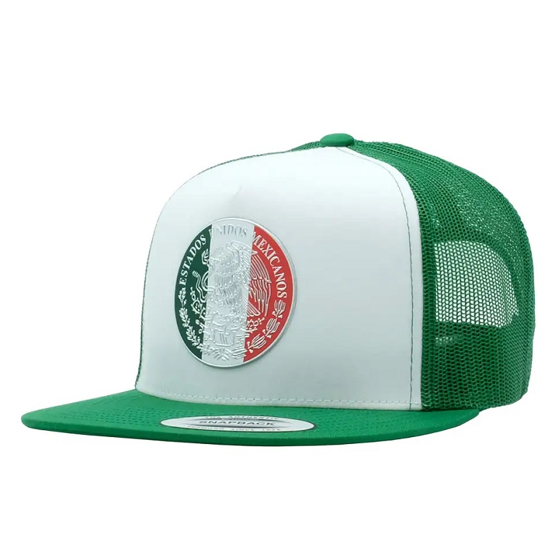 Anpassad 6 Panel Hip Hop Snapback Hat 3D broderi Logo Flat Bill Gorras Snapback Cap