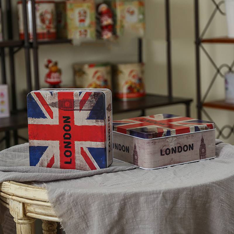 Cookie Boxes Candy Boxes Candy Boxes Square Tin Boxes