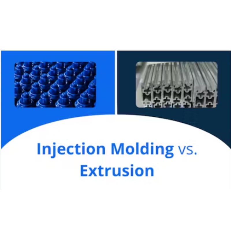 Injektionsformen vs extruderingsmögel
