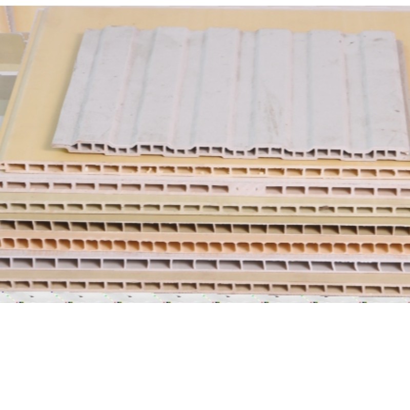 PVC trägväggskivor mögel och PVC yttre väggbräda serie