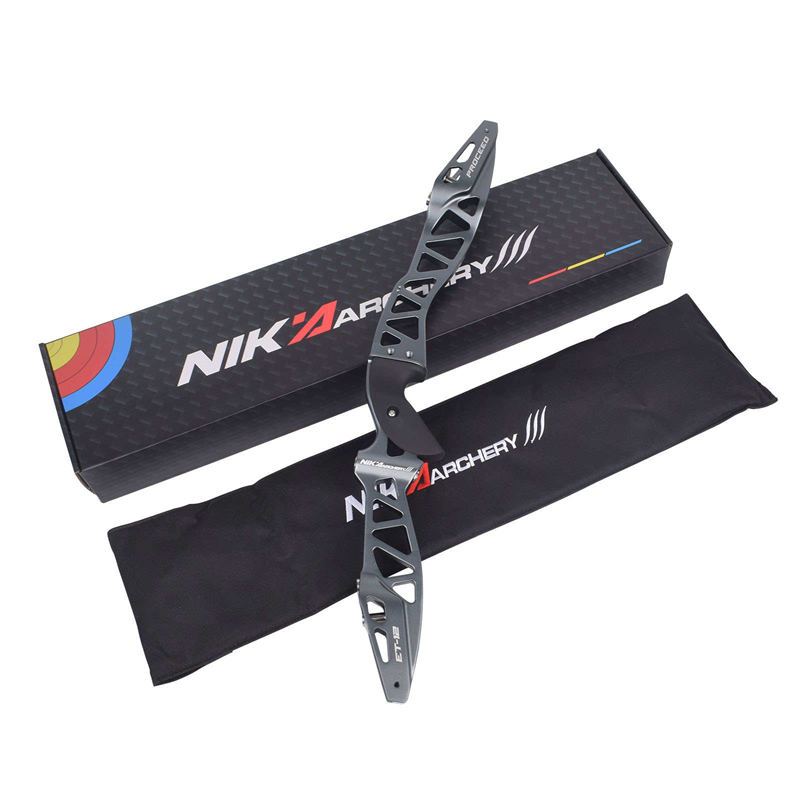 ET-12 25 tum grå färg RH ILF Recurve Bow Risers