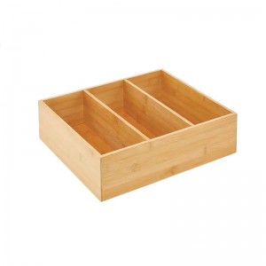 Bambu förvaringslåda köksskåp