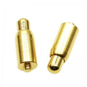 Fjäderbelastad kontaktstift anpassad pogo -stift för elektronisk produkt