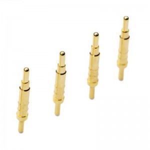 Högkvalitativ anpassad fjäderbelastad kontaktstift Pogo Pin för konsumentprodukt
