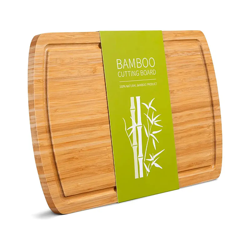 Naturlig bambuhackbräda