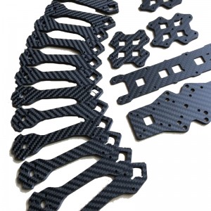 Anpassad kolfiber CNC -service CNC -skärning av bearbetning