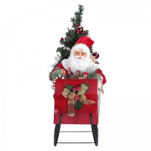 TM-95113 50*27*60 Santa Claus With Sleidge