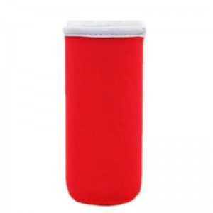 OEM återvunnetneopren tillgänglig anpassad 500 mlneopren flaskhållare med rem