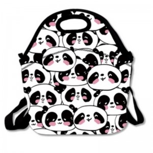 Neopren återanvändbar tvättbar picknickcampingväska med remmalisolerad lunchpås låda