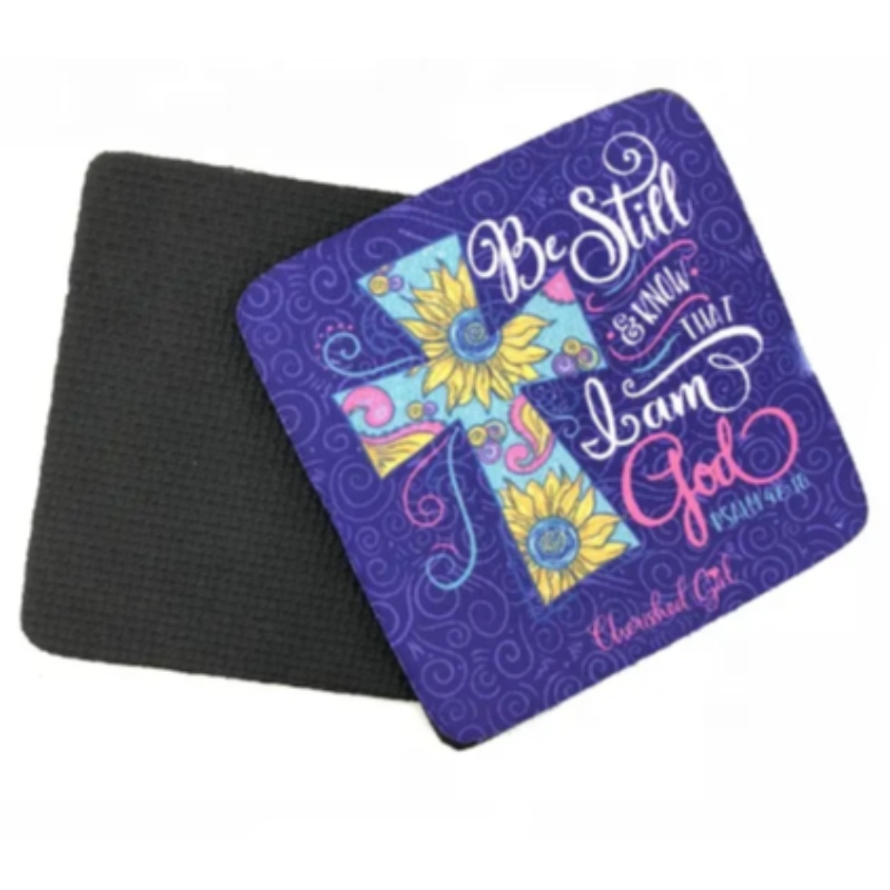 Neopren coaster av hög kvalitet Custom Custom Logo Hot Neoprene Coaster