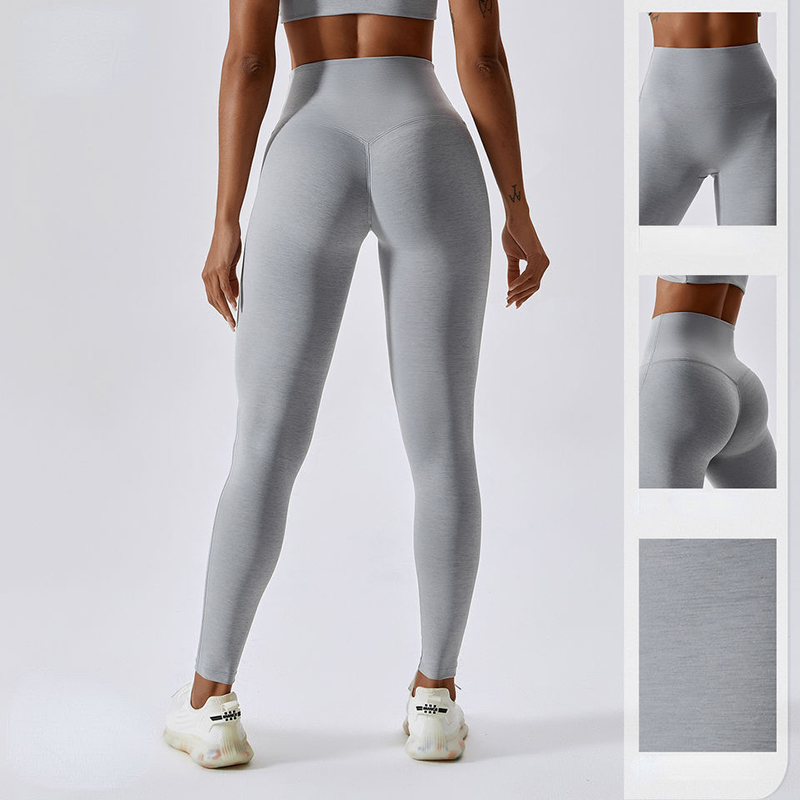 SC1095 Anpassad sport Hög midja Butt Lyftande Löpande leggings Kvinnor Fitness Yoga Pants High midjebyxor Leggings för kvinnor