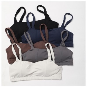 SC10132 Högkvalitativ sport Top Women Fitness Yoga BH Mjuk stretchkomprimering Yoga axel sportbh