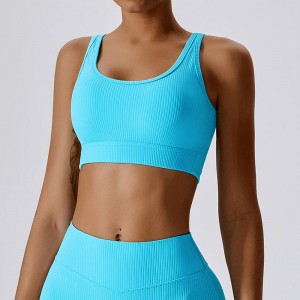 SC10167 sportbh för stora bröstkvinnor Yoga Shorts Girl China Sömlös vadderad sport Fitness Workout Gym Sports BH