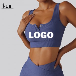 SC10173 Anpassad sportbh hög påverkan Topp stilfull sexig högpåverkan sportbh grossist